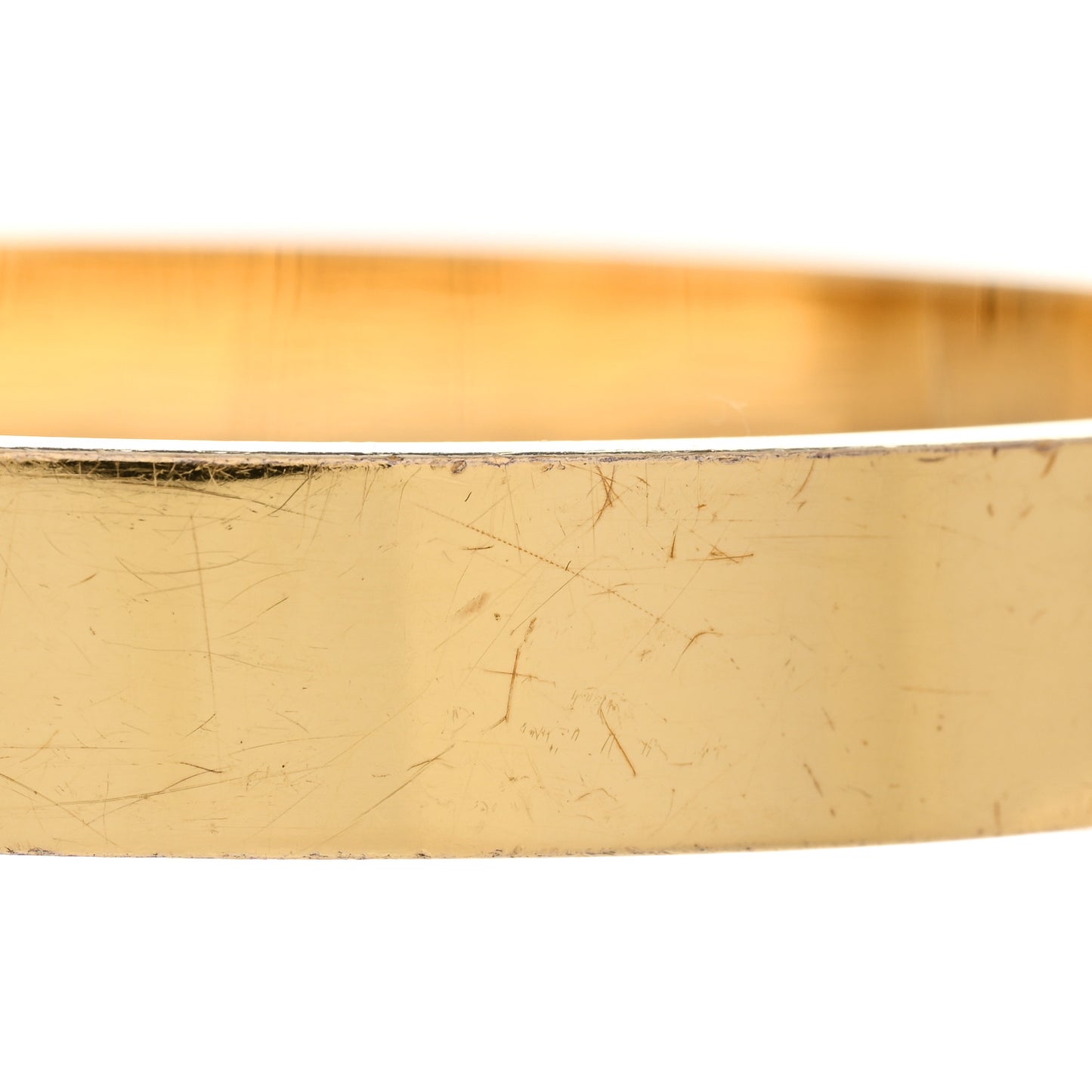 Brass Enamel FF Bracelet M Gold Black