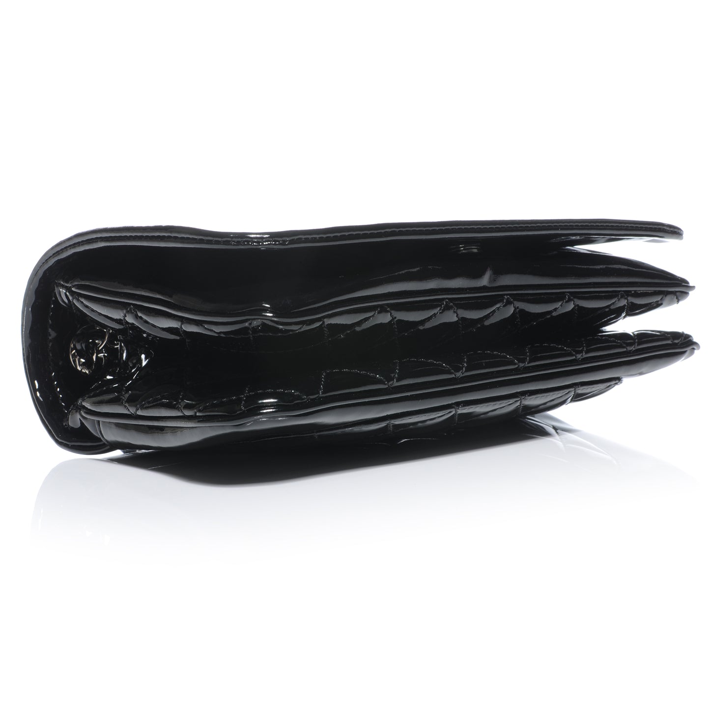 Vinyl Lipstick Flap Black