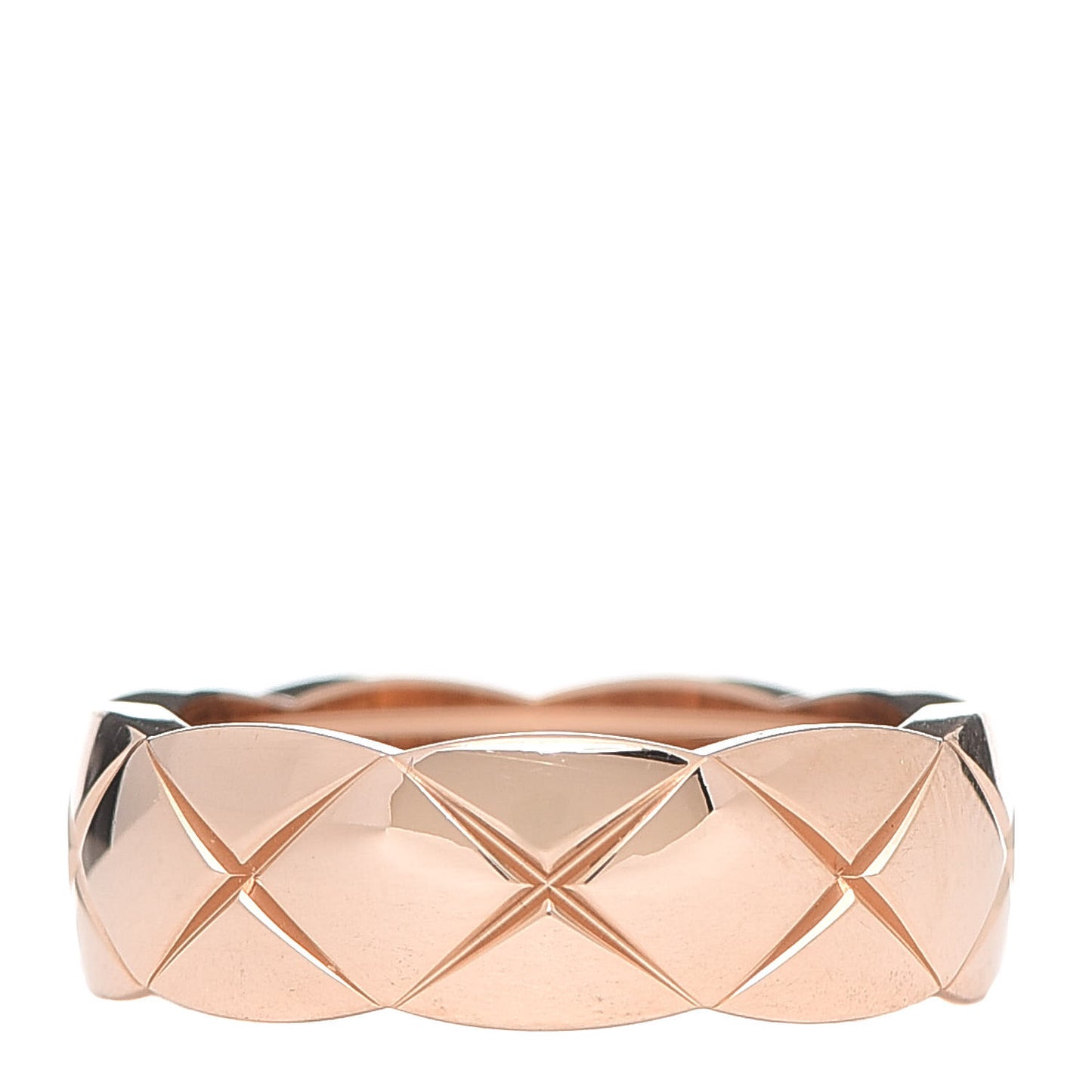 18K Beige Gold Small Coco Crush Ring 54 6.75