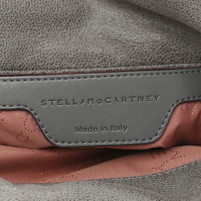 Stella McCartney Shaggy Deer Mini Falabella Fold Over Tote Light Grey 6 of 9