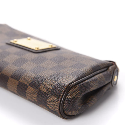 Louis Vuitton Damier Ebene Eva Clutch 6 of 9