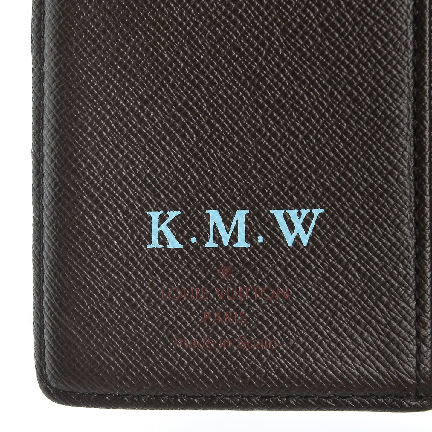 Damier Ebene Small Ring Agenda