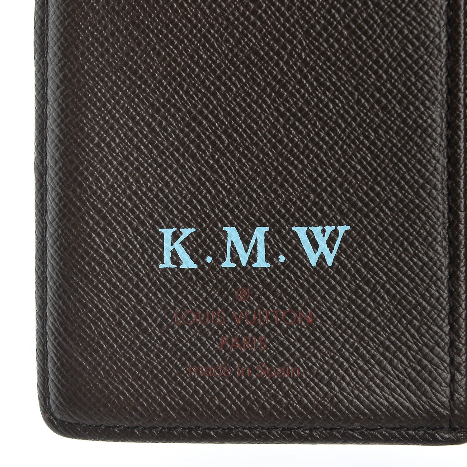 Louis Vuitton Damier Ebene Small Ring Agenda 6 of 7