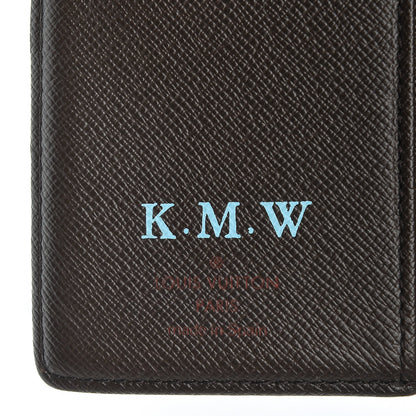 Louis Vuitton Damier Ebene Small Ring Agenda 6 of 7