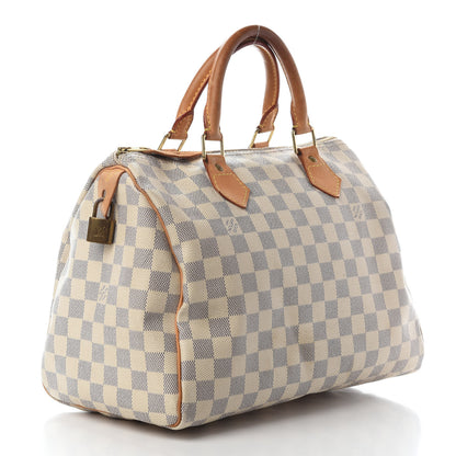 Louis Vuitton Damier Azur Speedy 30 3 of 14