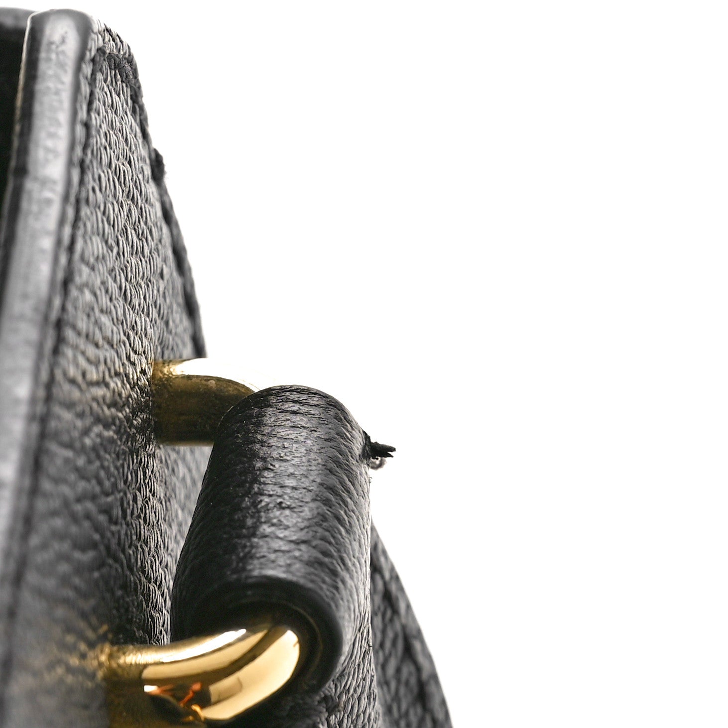 Burberry Soft Grain Calfskin Small Buckle Tote Black 13 of 13