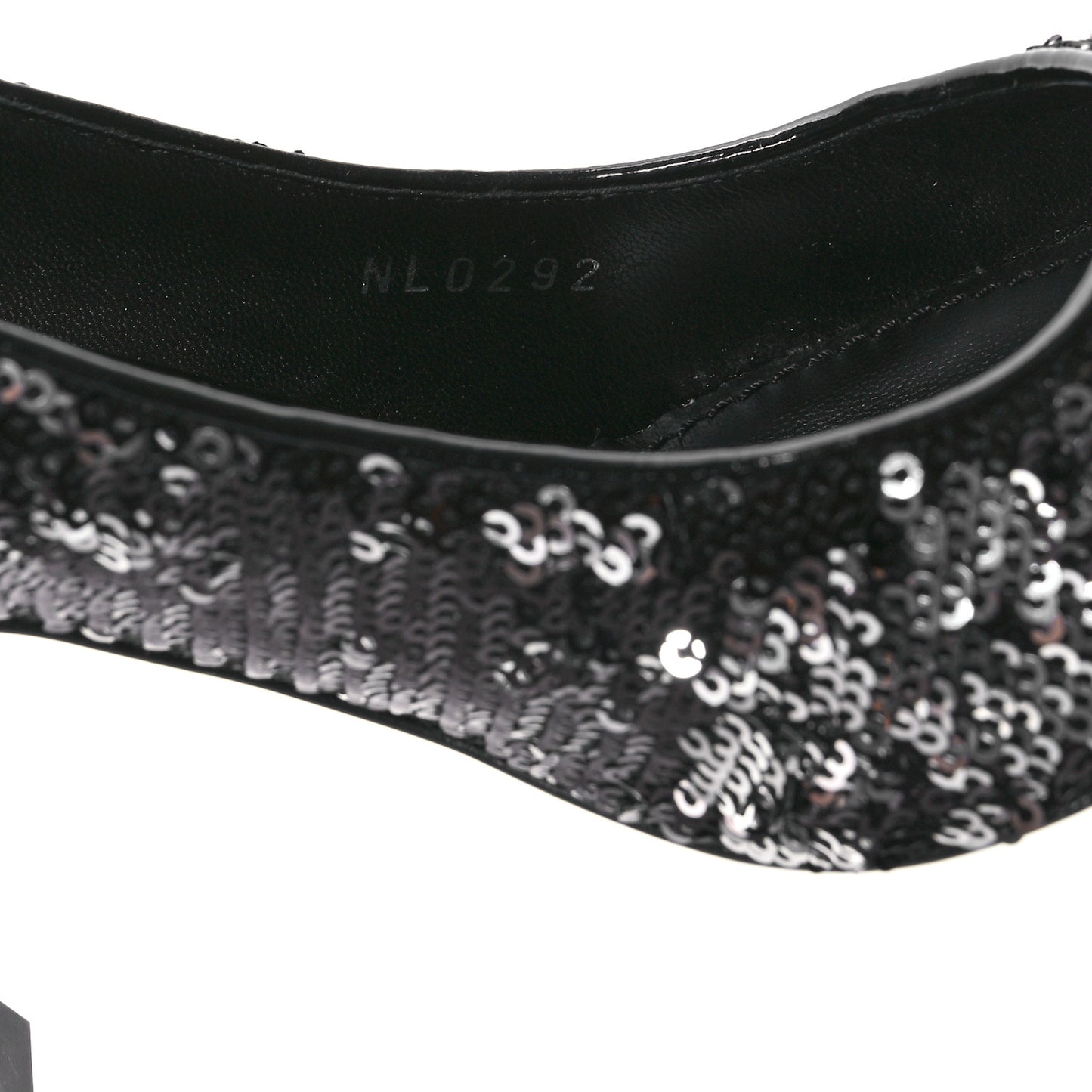 Sequin Sparkle Pumps 38 Argent