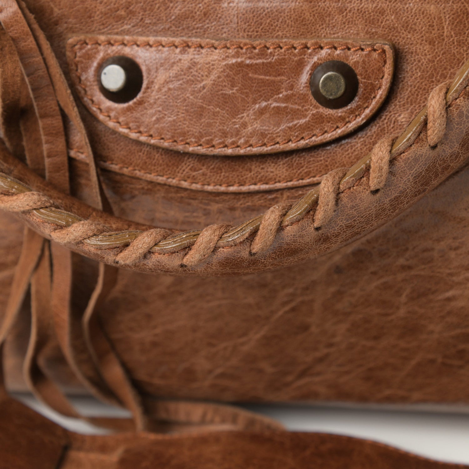 Balenciaga Agneau Classic Hardware City Cognac 14 of 15