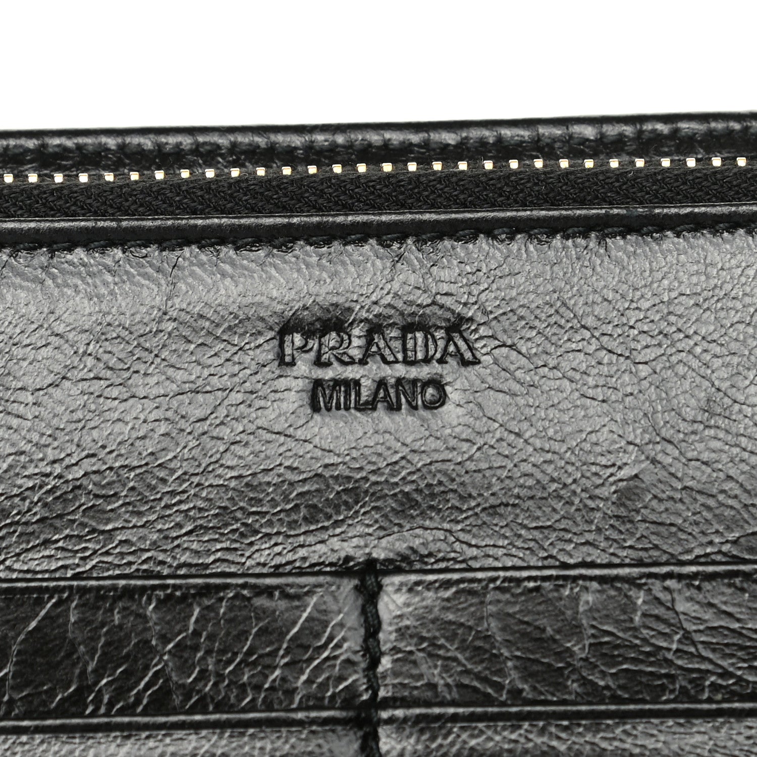 Prada Sequin Camouflage Zip Wallet Mimetico 6 of 8