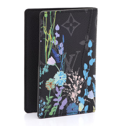 Louis Vuitton Monogram Eclipse Flower Print Pocket Organizer NM 3 of 8