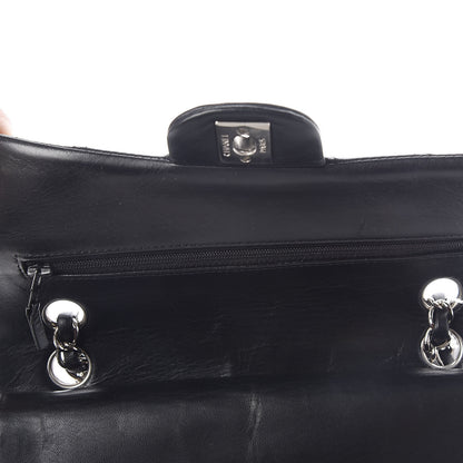 Chanel Lambskin Quilted Small Double Flap Black 14 of 15
