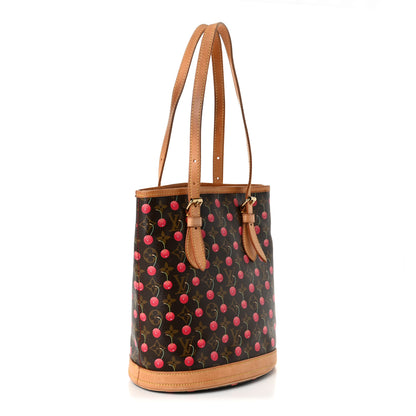 Louis Vuitton Monogram Cerises Bucket Bag 3 of 13