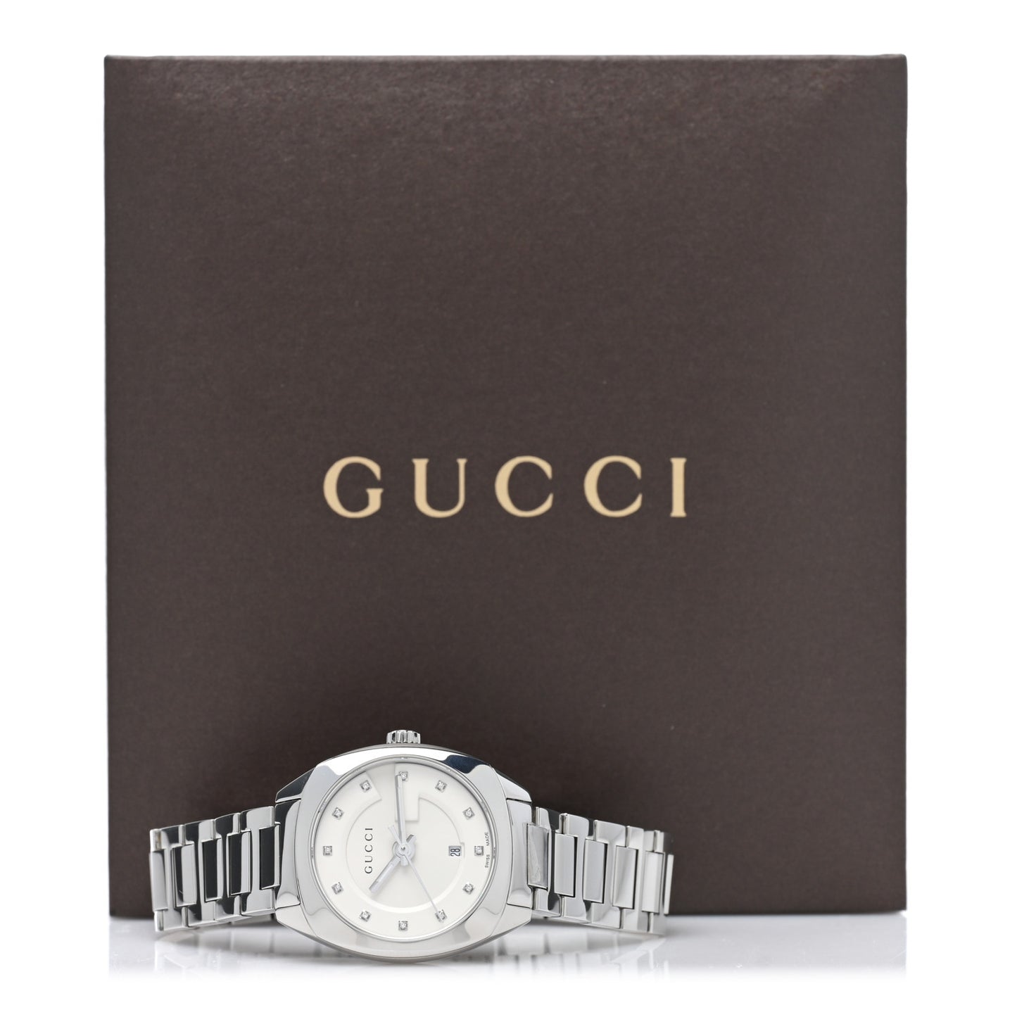 Stainless Steel Diamond 29mm GG2570 Quartz Watch