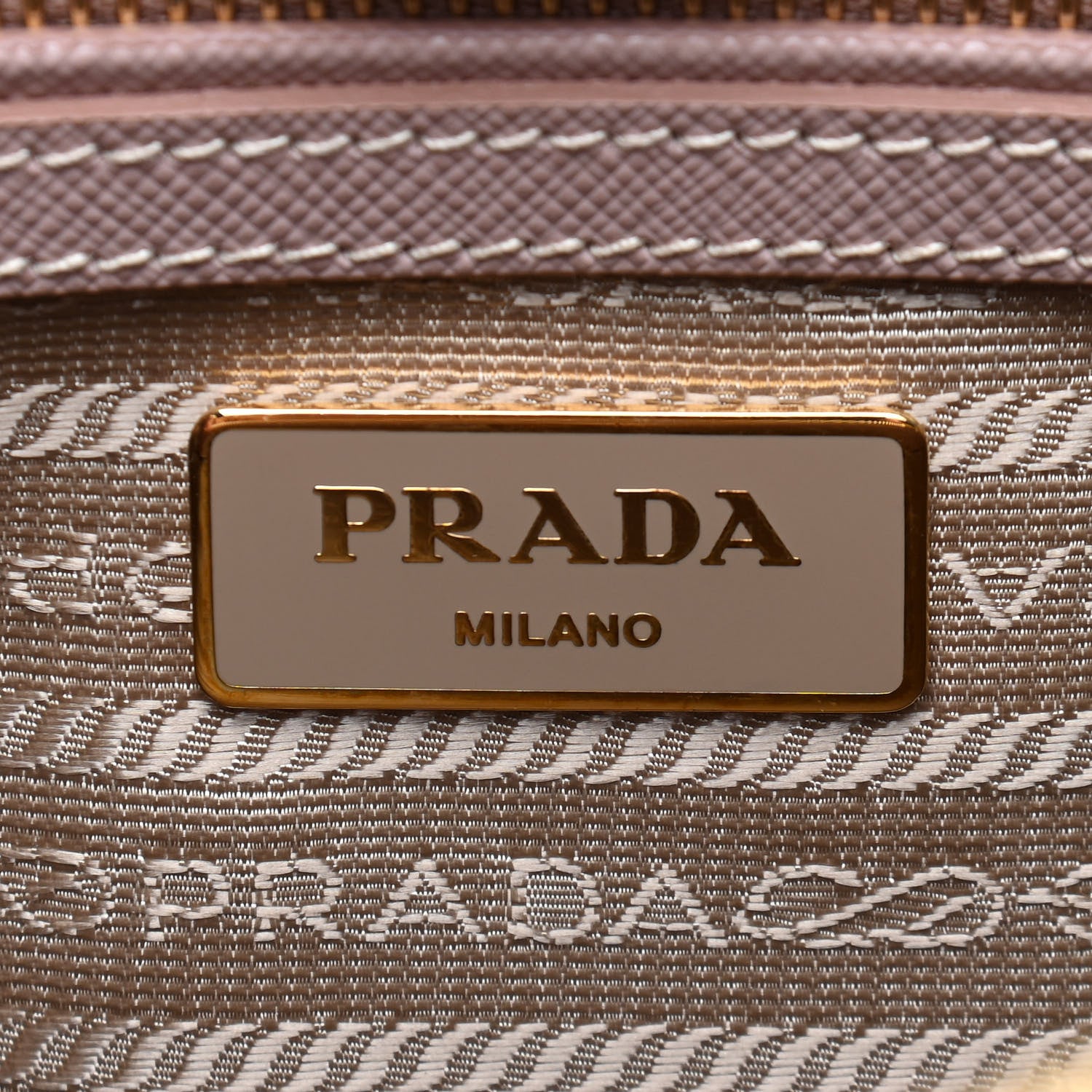 Prada Saffiano Lux Medium Tote Cammeo 6 of 12