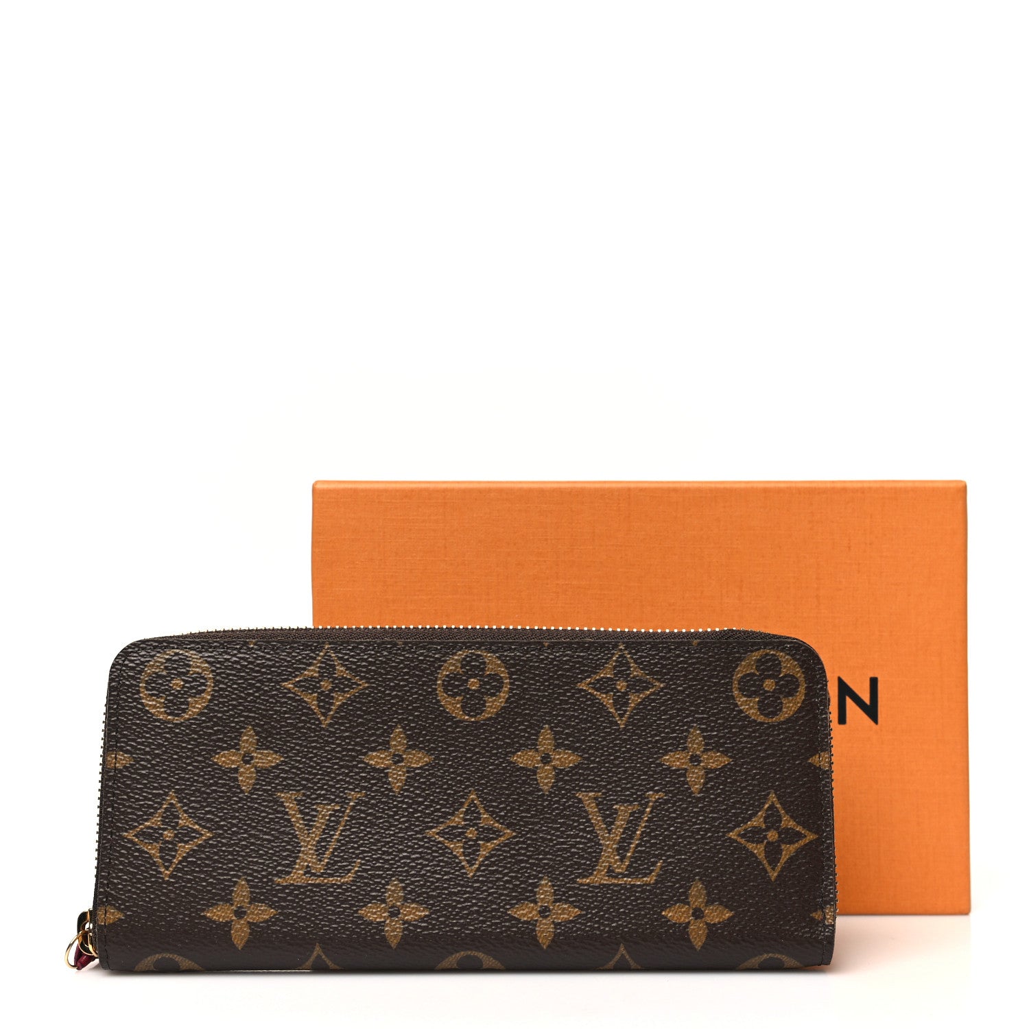 Louis Vuitton Monogram Clemence Wallet Fuchsia 8 of 8