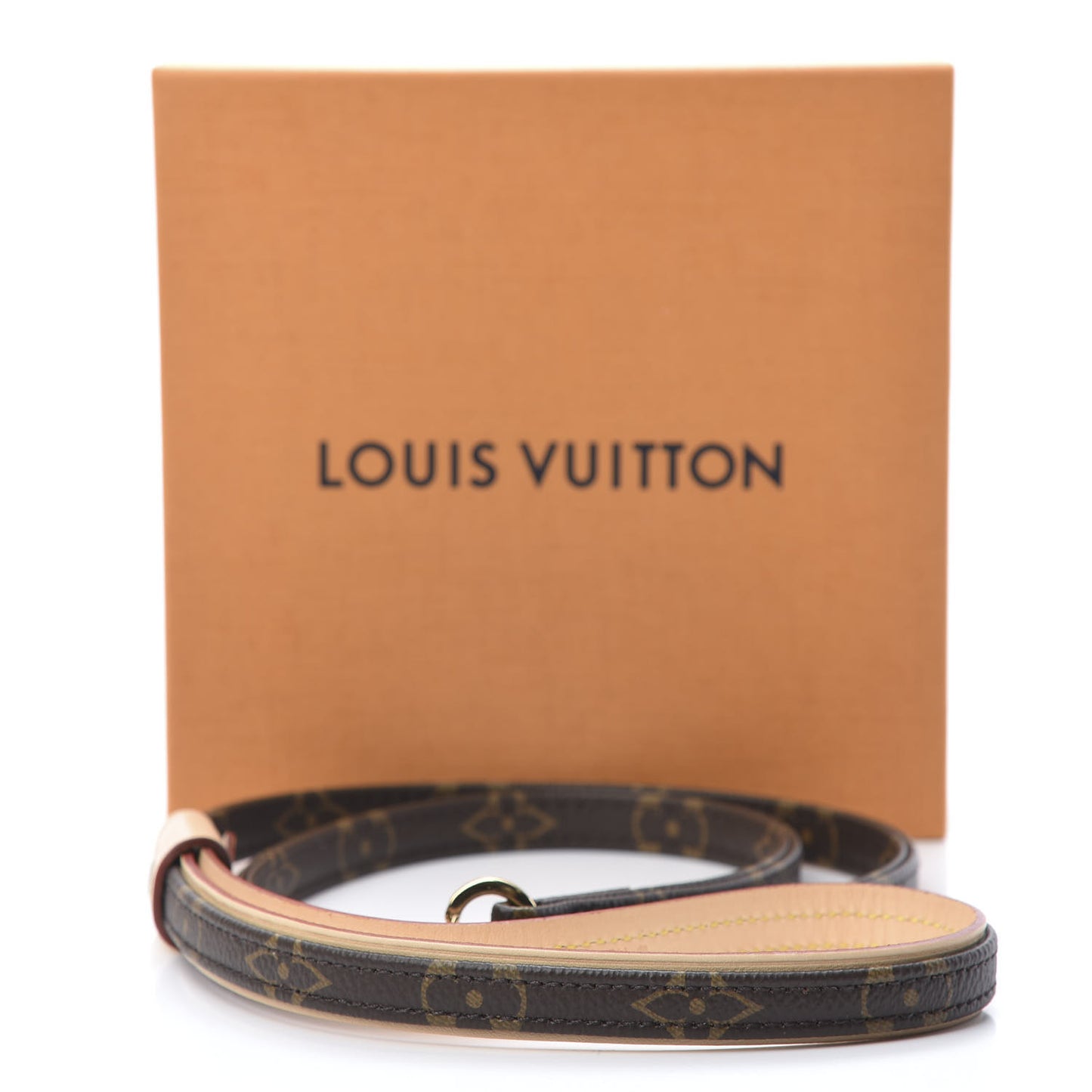Monogram Baxter Dog Leash GM
