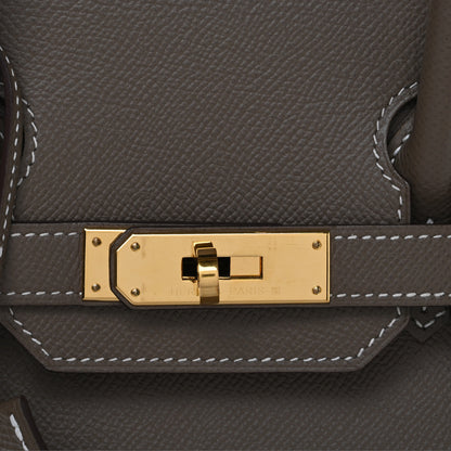 Hermes Epsom Birkin 30 Etoupe 8 of 11