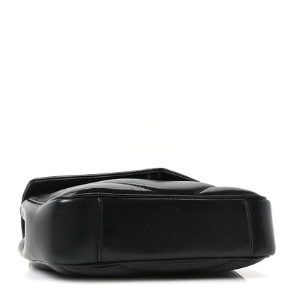 Saint Laurent Lambskin Chevron Quilted Mini LouLou Black 5 of 11