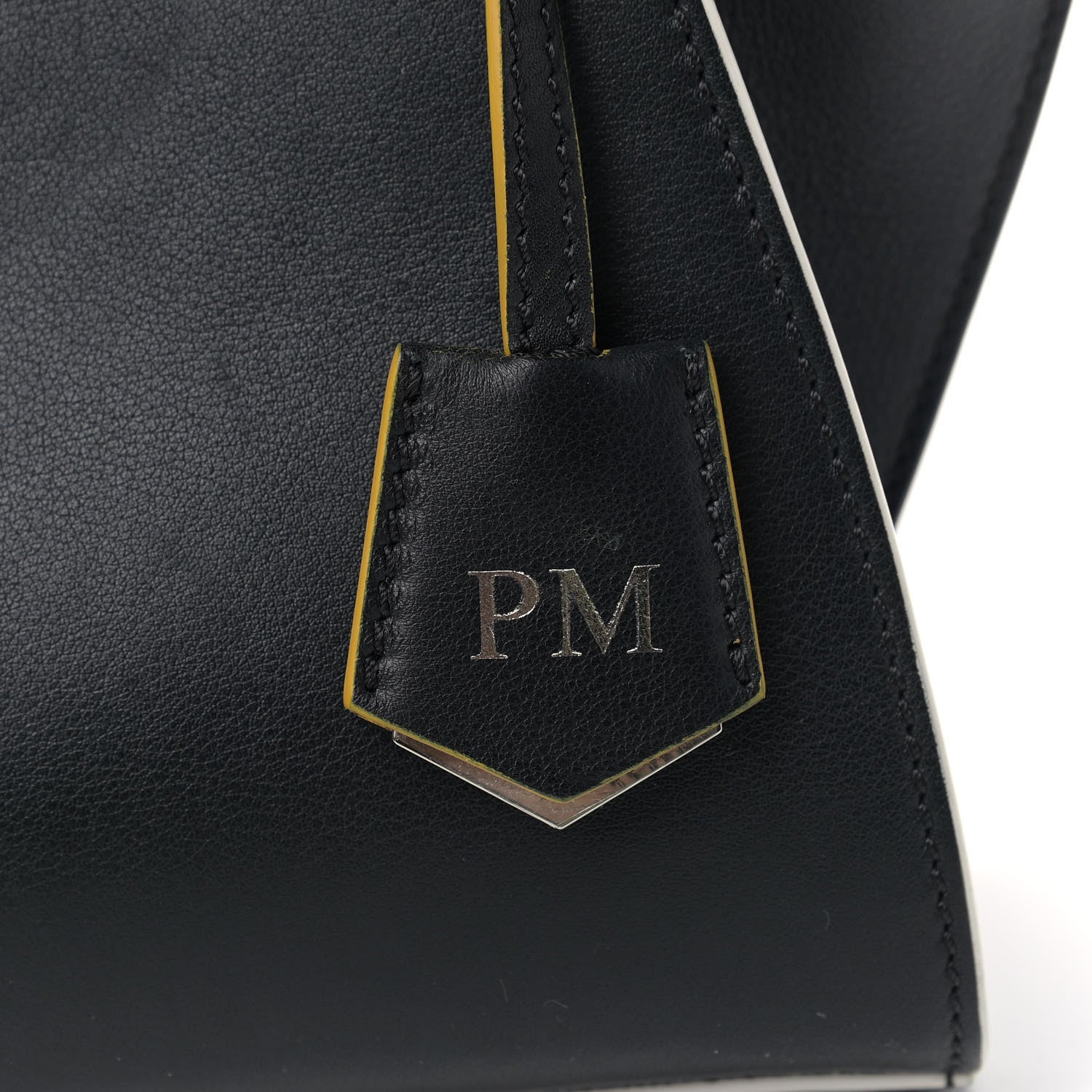 Fendi Vitello Dolce Mini 3Jours Tote Black 8 of 13