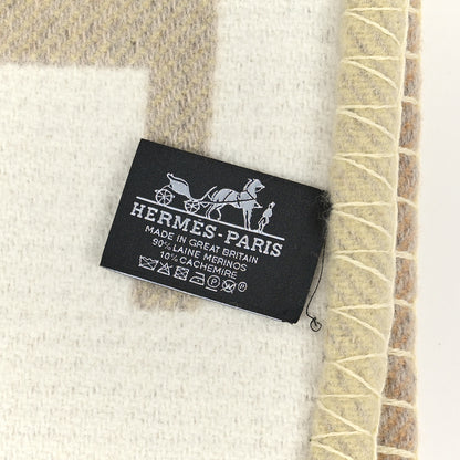 Hermes Cashmere Avalon Blanket Sable 3 of 3