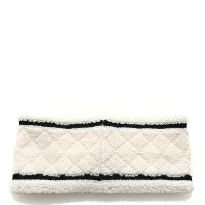 Chanel Cashmere CC Headband White 2 of 3