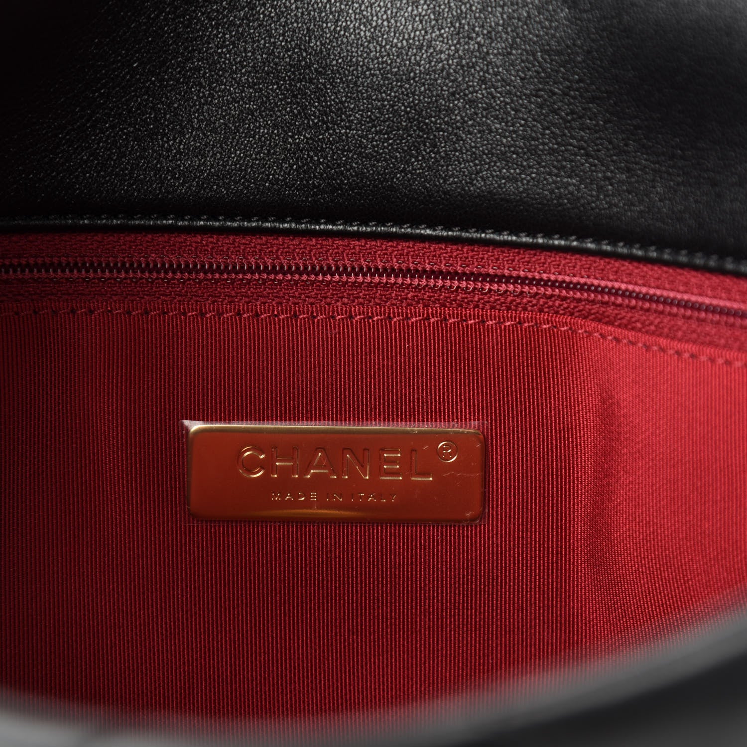 Chanel Lambskin Quilted Medium Chanel 19 Flap Black 8 of 11