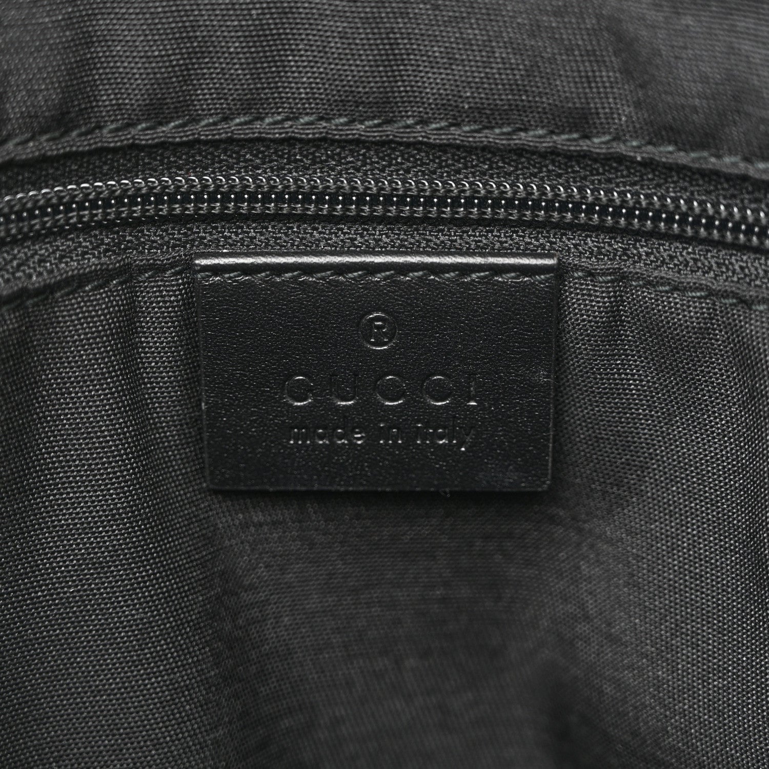 Gucci GG Monogram Web Flat Messenger Bag Black 6 of 11