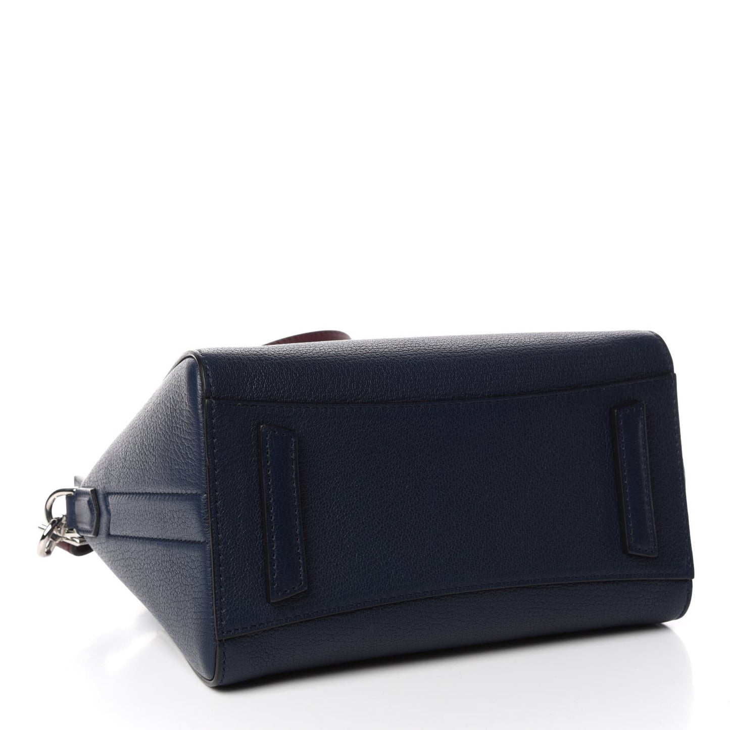 Sugar Goatskin Mini Tri-Color Antigona Navy Burgundy Black