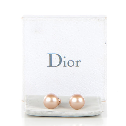 Christian Dior Pearl Mise En Dior Tribal Earrings Pink 4 of 4