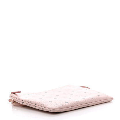 MCM Visetos Medium Crossbody Pouch Soft Pink 4 of 16