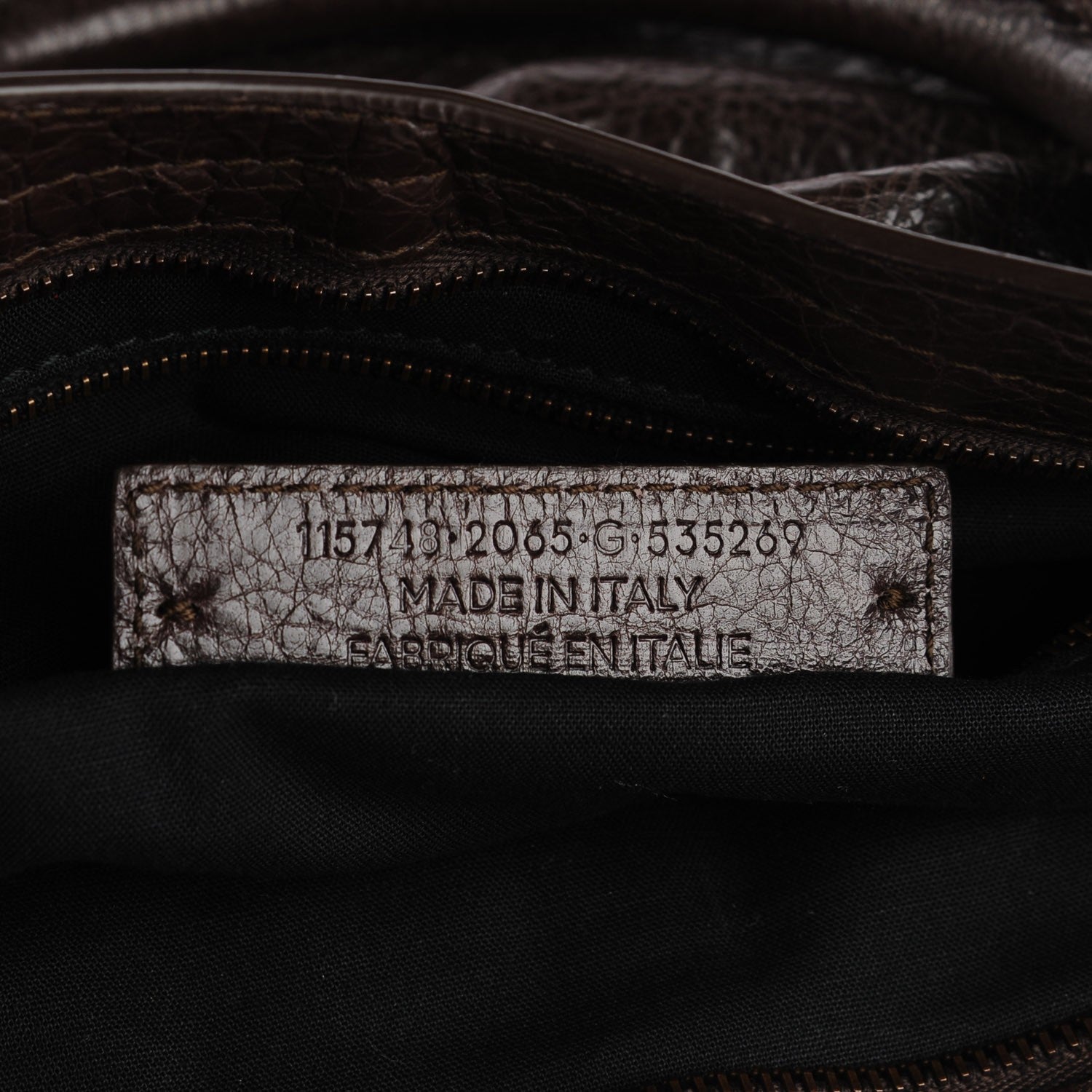 Balenciaga Agneau Classic Hardware City Charbon 14 of 14