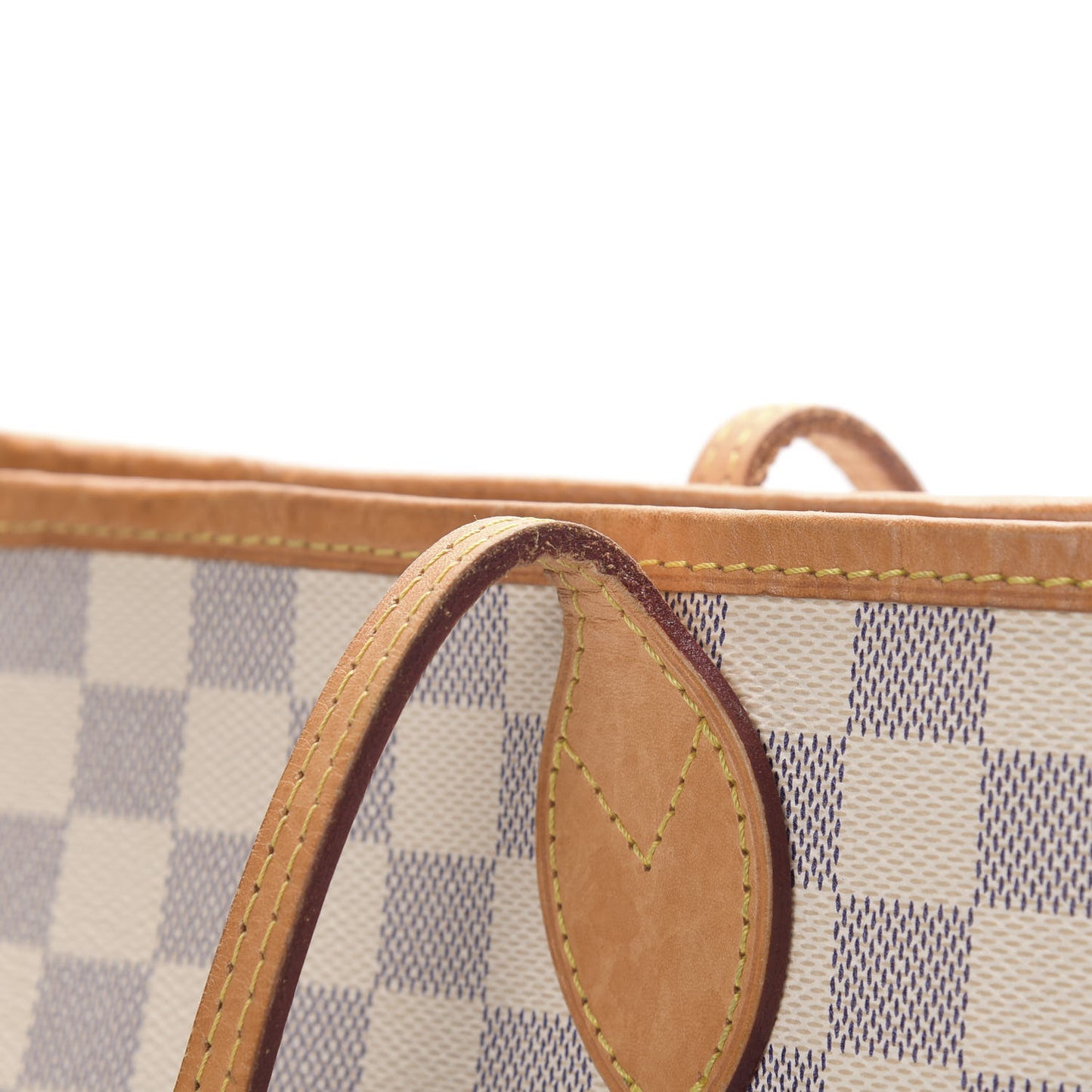 Damier Azur Neo Neverfull MM Rose Ballerine