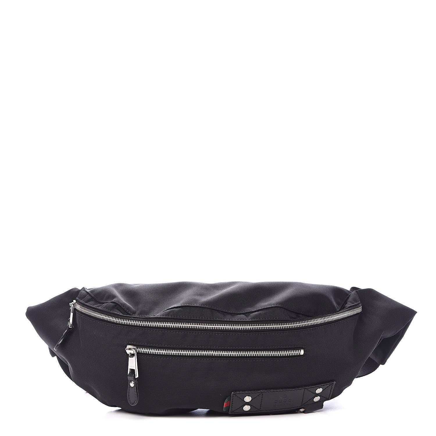 Gucci Nylon Web Belt Bag Black 1 of 10