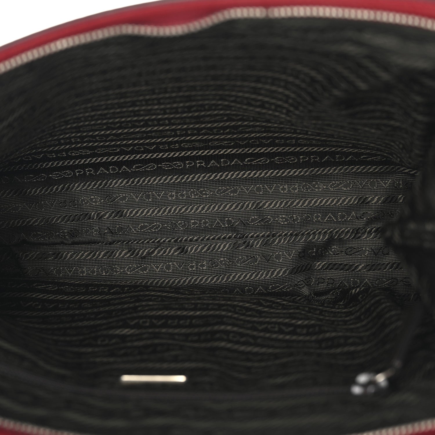 Prada Cinghiale Shoulder Bag Rubino 5 of 9