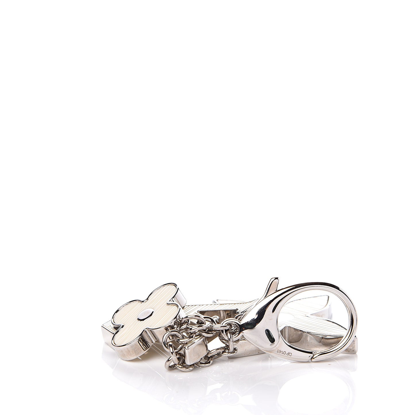 Fleur d Epi Bag Charm Ivory
