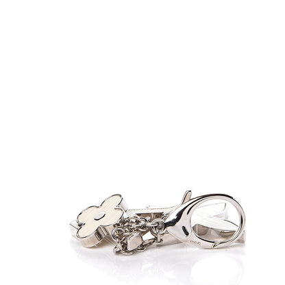 Louis Vuitton Fleur d Epi Bag Charm Ivory 6 of 6