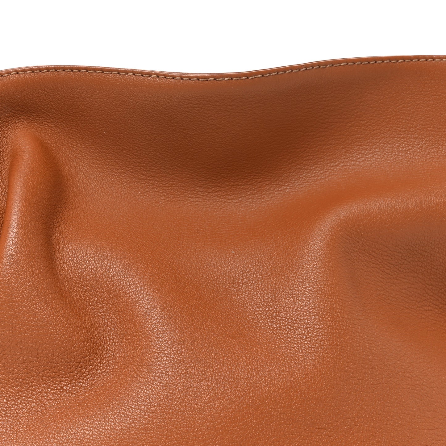 Calfskin Small Flamenco Knot Bag Warm Desert