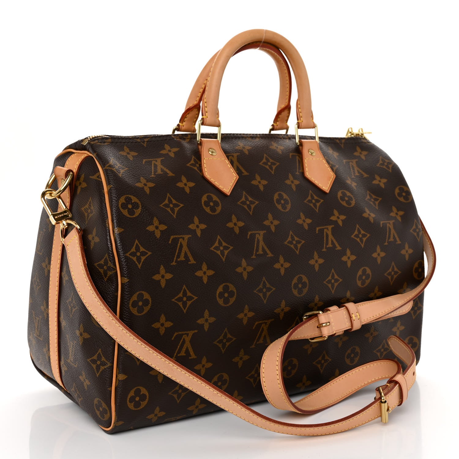Louis Vuitton Monogram Speedy Bandouliere 35 3 of 12