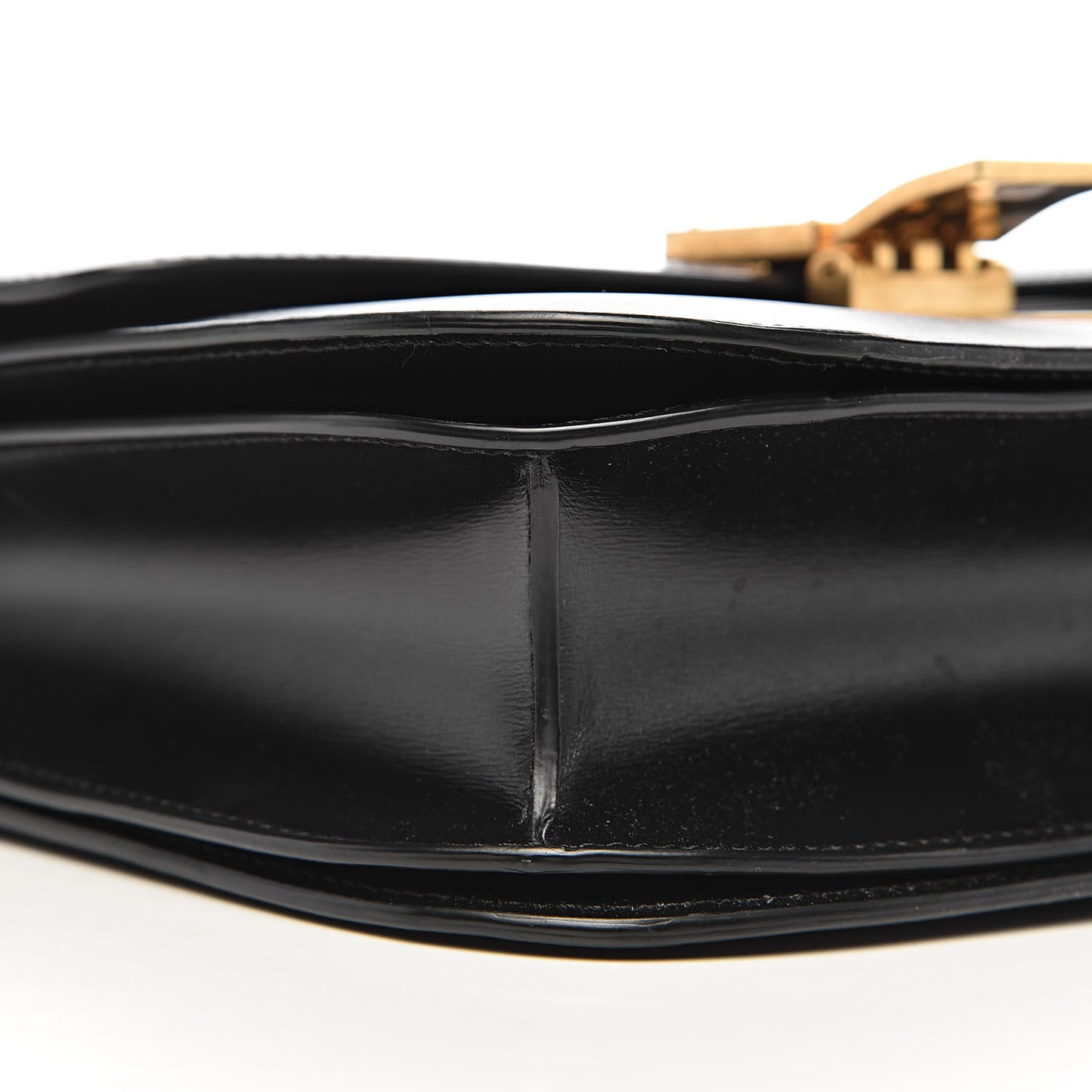 Box Calfskin Medium Classic Box Flap Bag Black