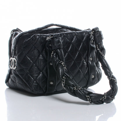Chanel Ligne Lady Braid Small Tote Black 3 of 7