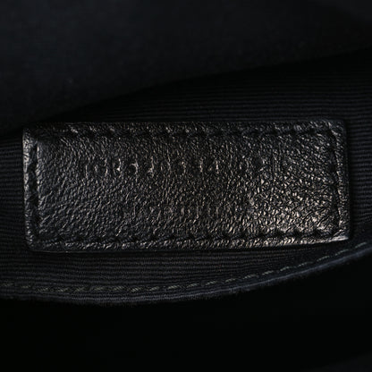 Saint Laurent Calfskin Matelasse Monogram Lou Camera Bag Black 7 of 10