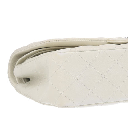 Chanel Caviar Quilted Medium Double Flap Light Green 11 of 11