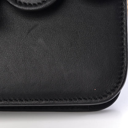 Gucci Calfskin Peony Small Chain Shoulder Bag Black 14 of 14