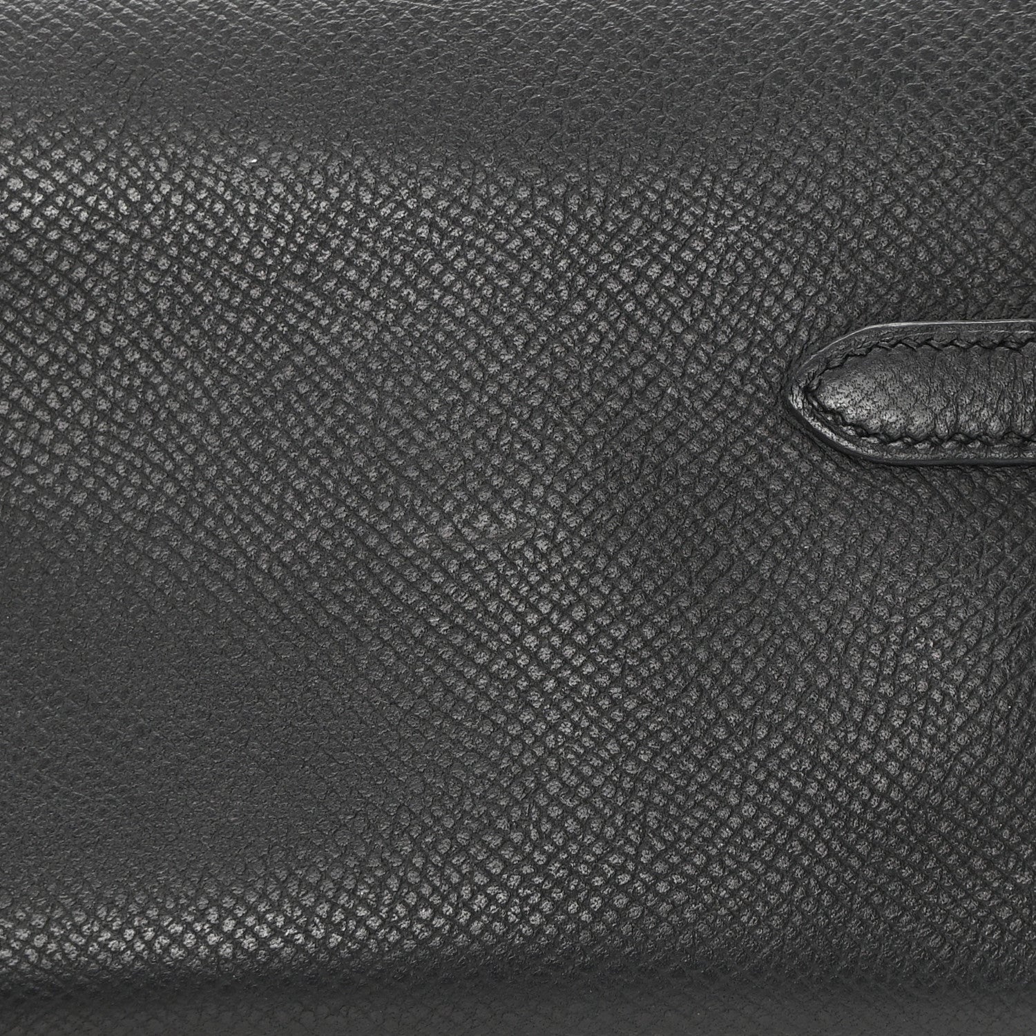 Hermes Epsom Medium Kelly Wallet Black 11 of 11