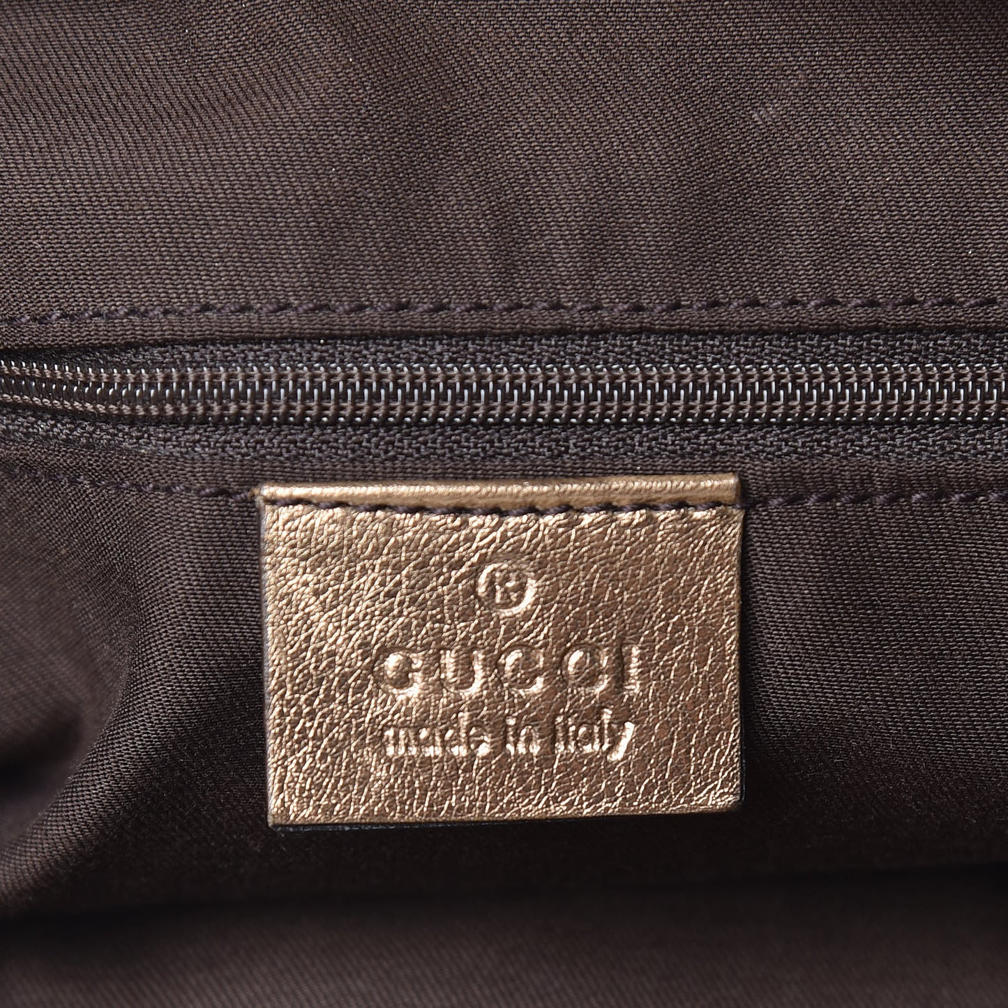 Satin Monogram Abbey Messenger Bag Metallic Bronze