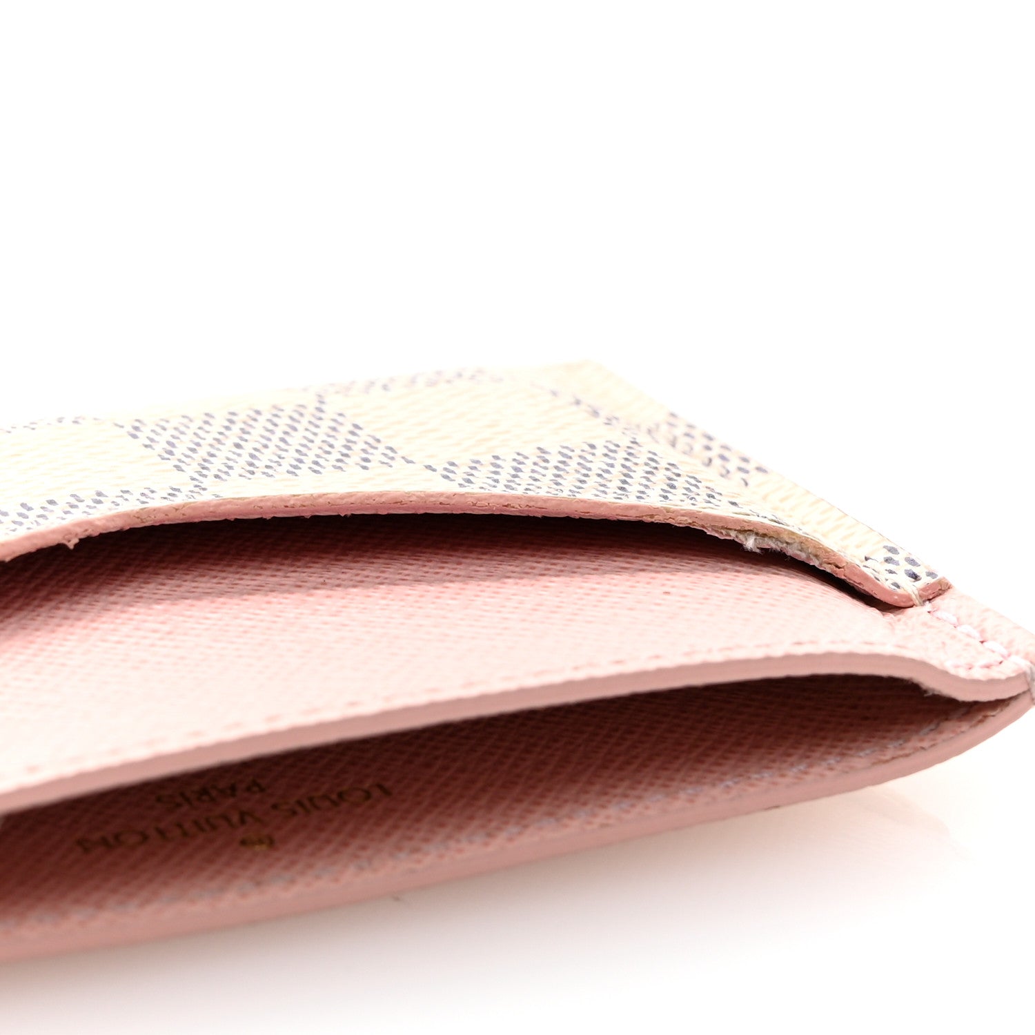 Louis Vuitton Damier Azur Daily Card Holder Rose Ballerine 8 of 12