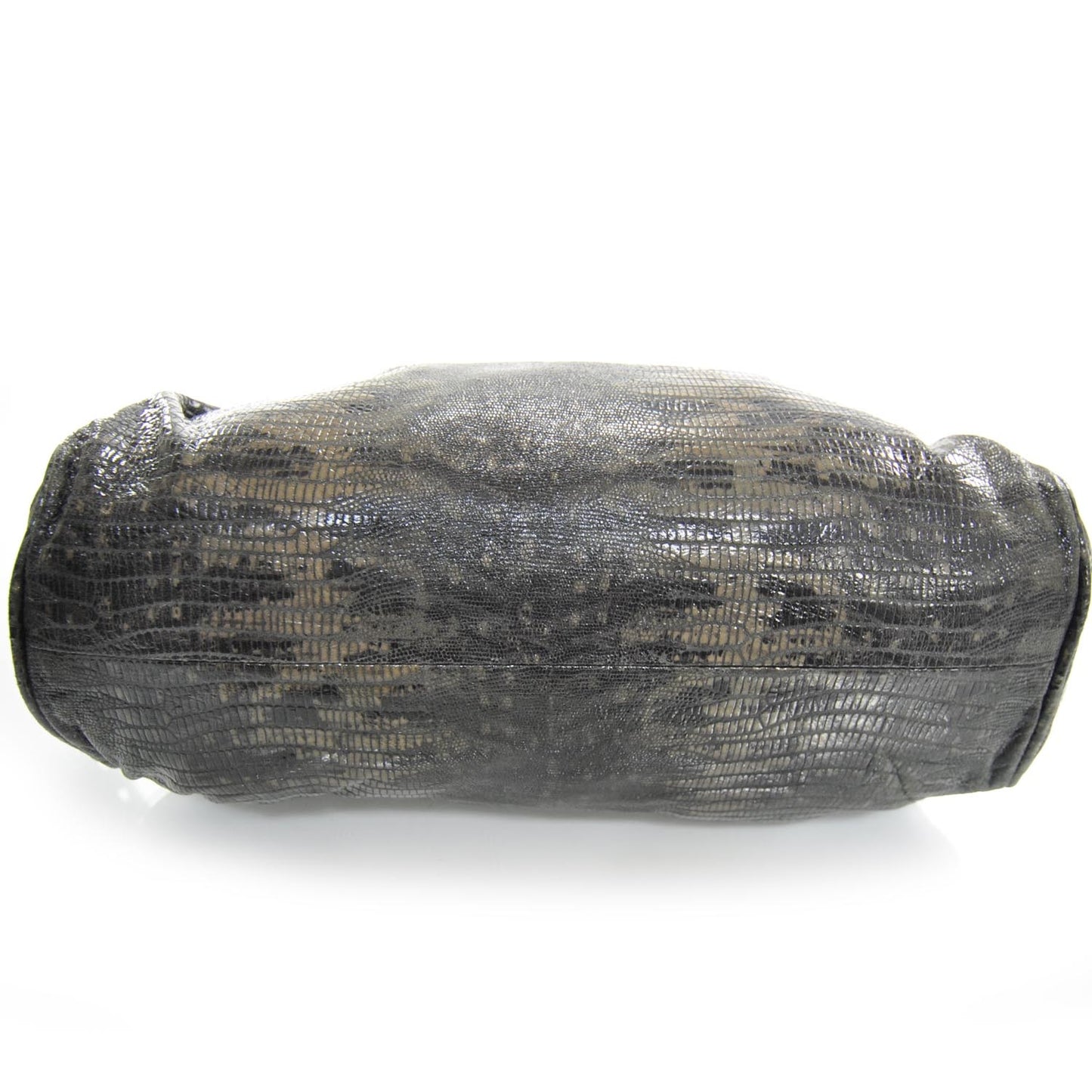 Lizard Embossed Leather Riki Bag