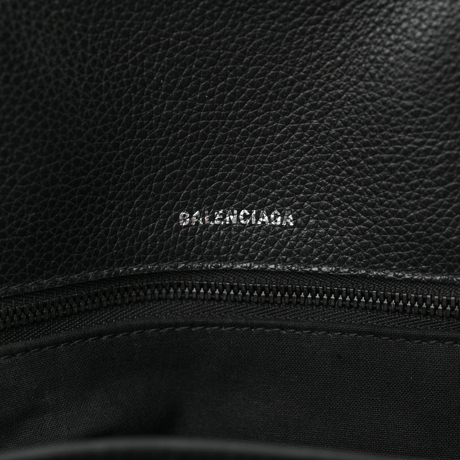 Balenciaga Supple Calfskin Rivet Small Ville Top Handle Bag Black 7 of 14