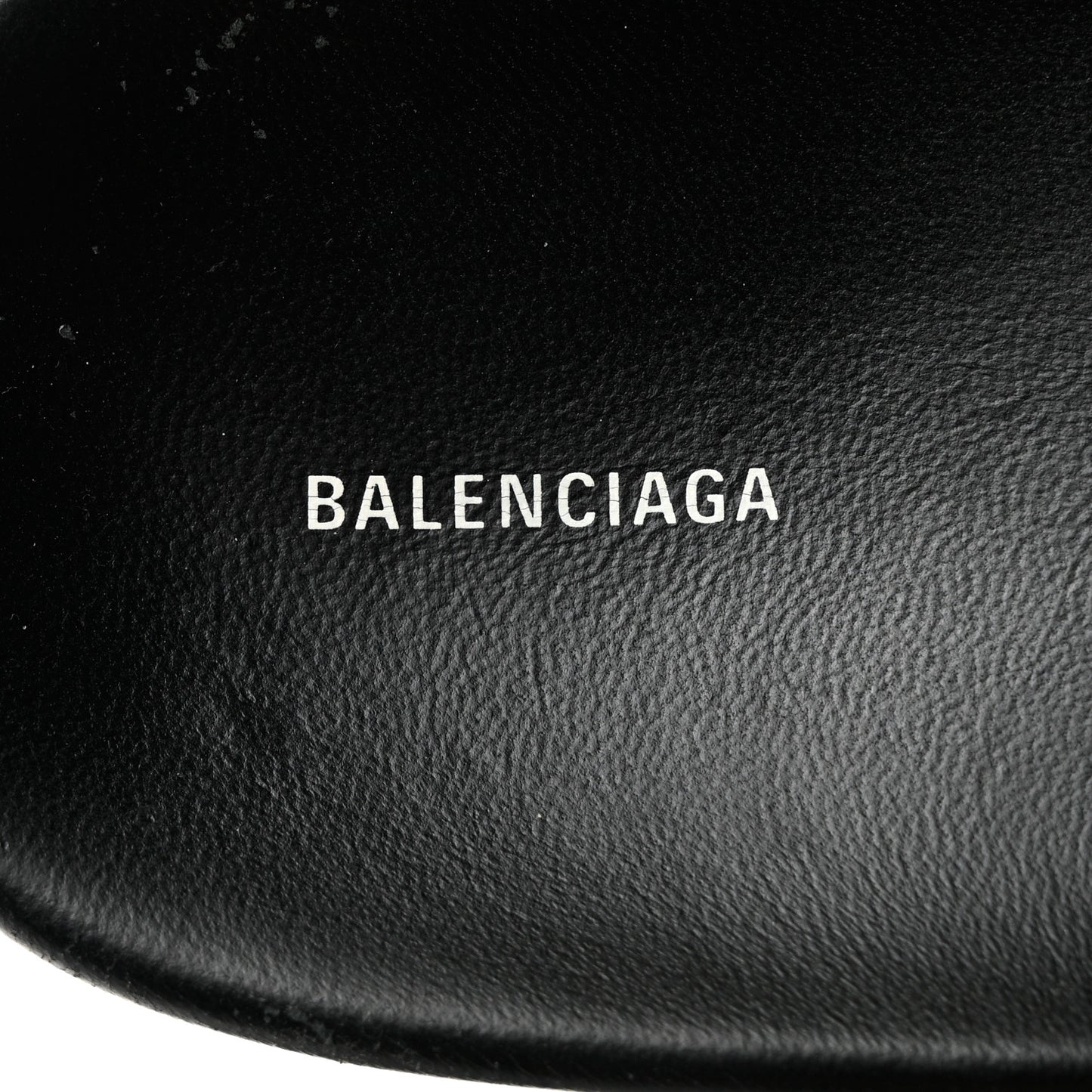 Smooth Nappa Mallorca Platform 50mm Slide Sandals 36 Black