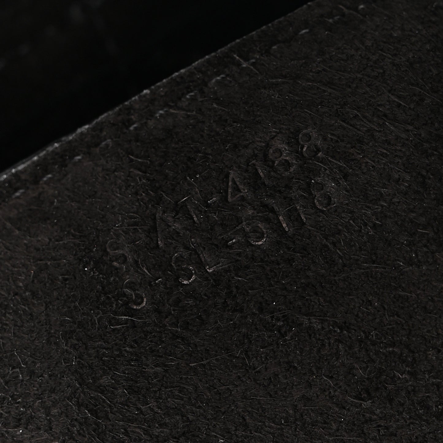 Grained Calfskin Mini Belt Bag Black
